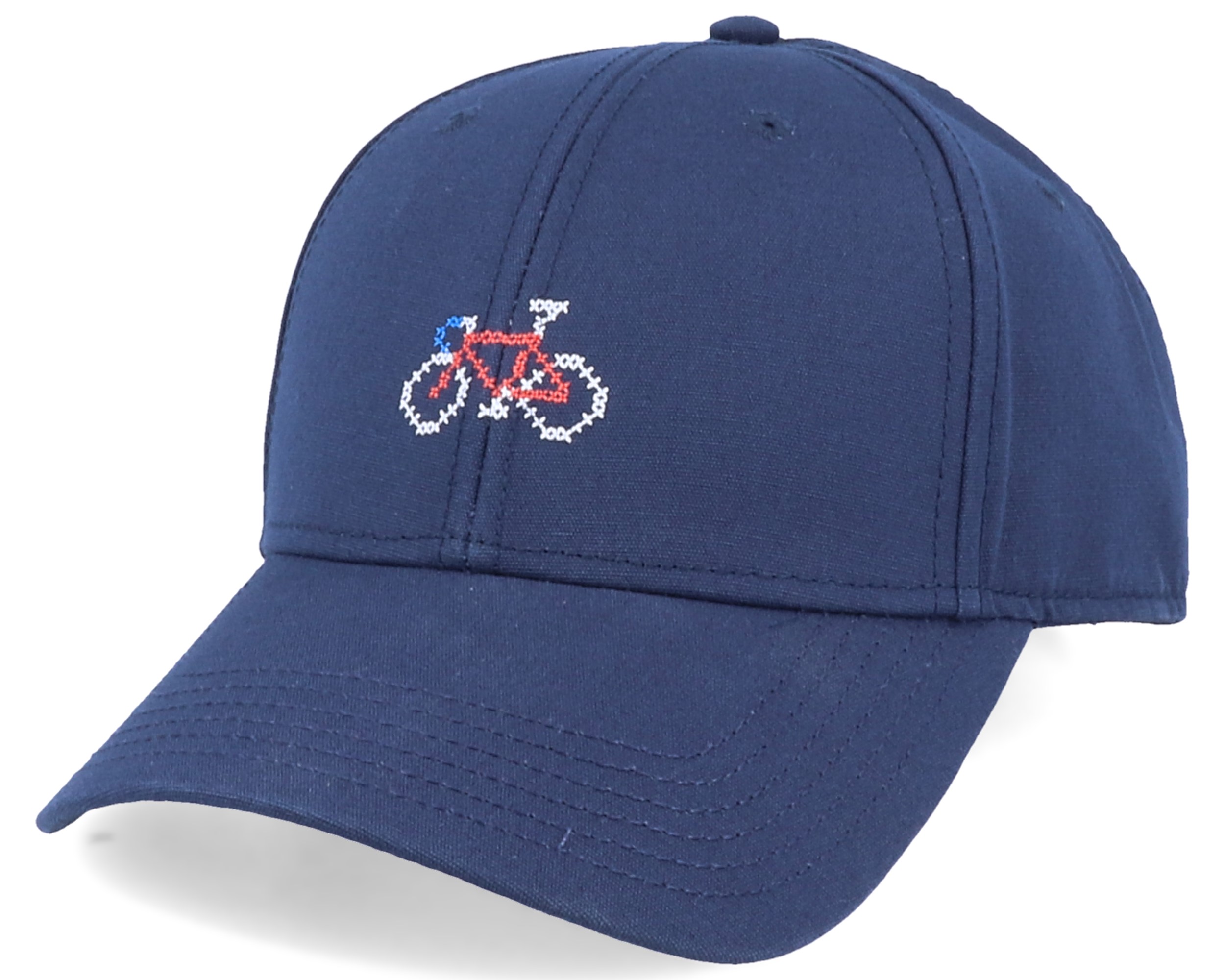 Dedicated Mens Caps & Beanies  Snapback Cap Stitch Bike Navy • El