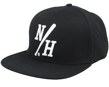 N/H Batter Cap Black Snapback - Northern Hooligans