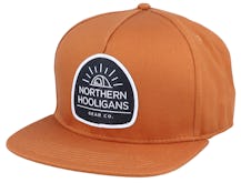 Tent Brown Snapback - Northern Hooligans