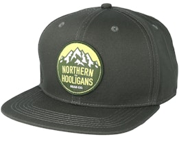 Summit Patch Dark Green Snapback - Northern Hooligans