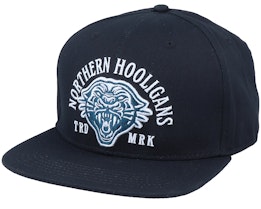 The Mountain Lion Cap Black Snapback - Northern Hooligans
