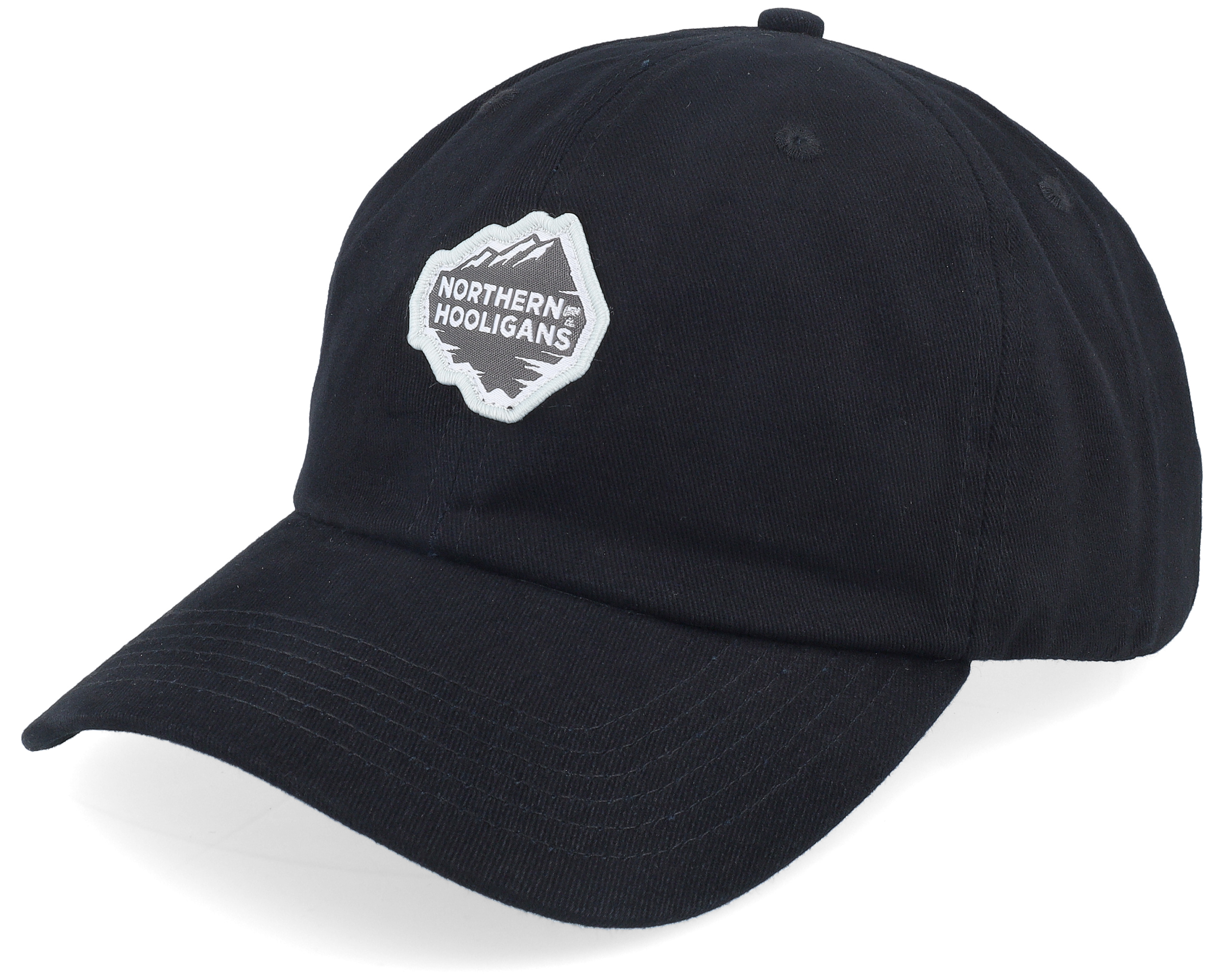 Mountain Cap Black Dad Cap - Northern Hooligans cap | Hatstoreworld.com