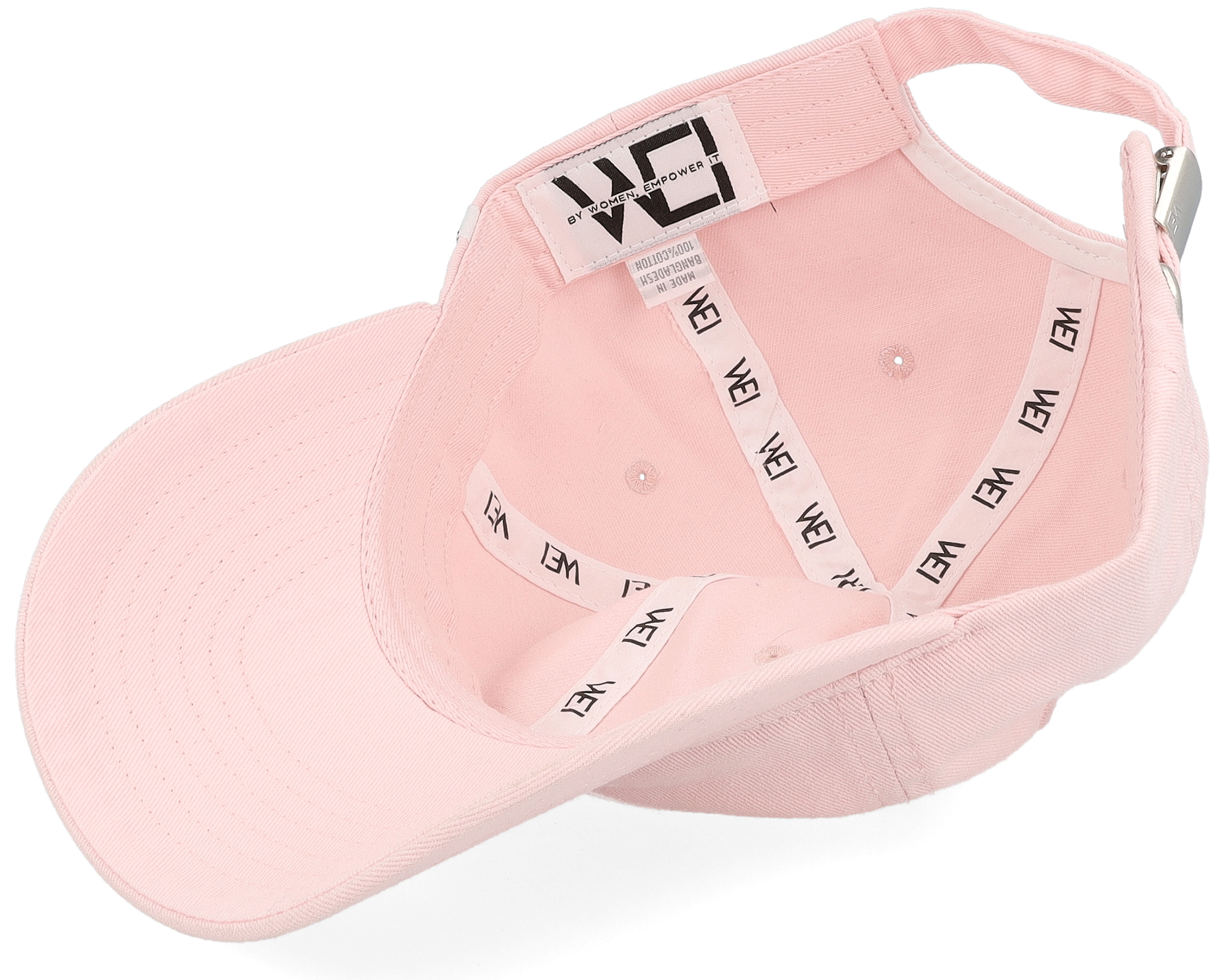 Pale pink baseball cap online