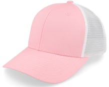 Pink/White/White Contrast Stitch Trucker - Equip