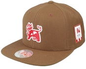 Arla Logo Side Patch Tan Snapback