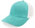Terry Teal/White A-frame Trucker - Equip