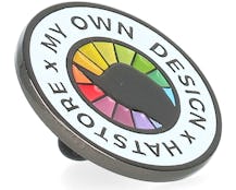 My Own Design X Hatstore Rainbow Pin - Hatstore
