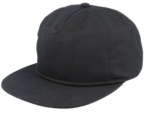 Black Rope 5-panel Snapback