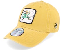 Pippi Quote Yellow Washed Dad Cap - Pippi Långstrump