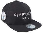 Kids Stark Som Pippi Black Snapback