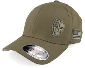 Army Skull Usa Olive Flexfit