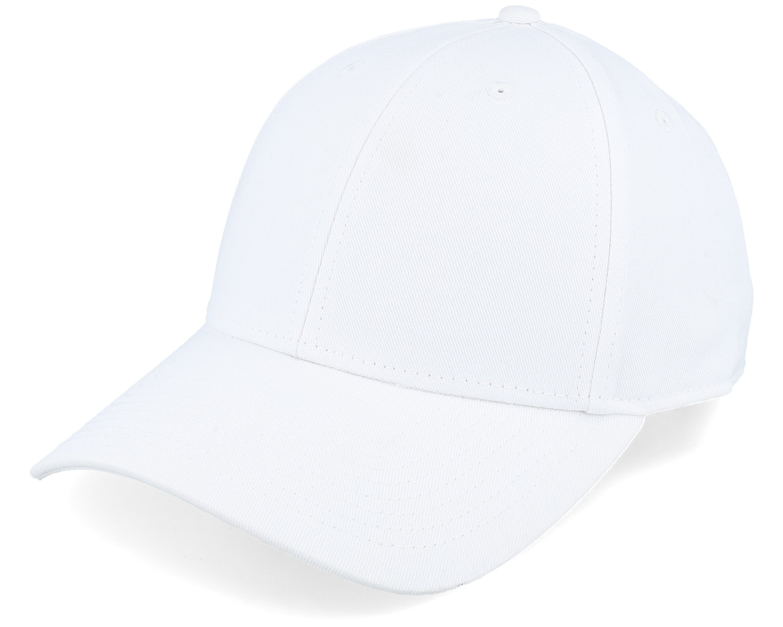 Blank white baseball cap on sale