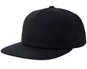 Black Mid Black Golfer A-Frame Snapback