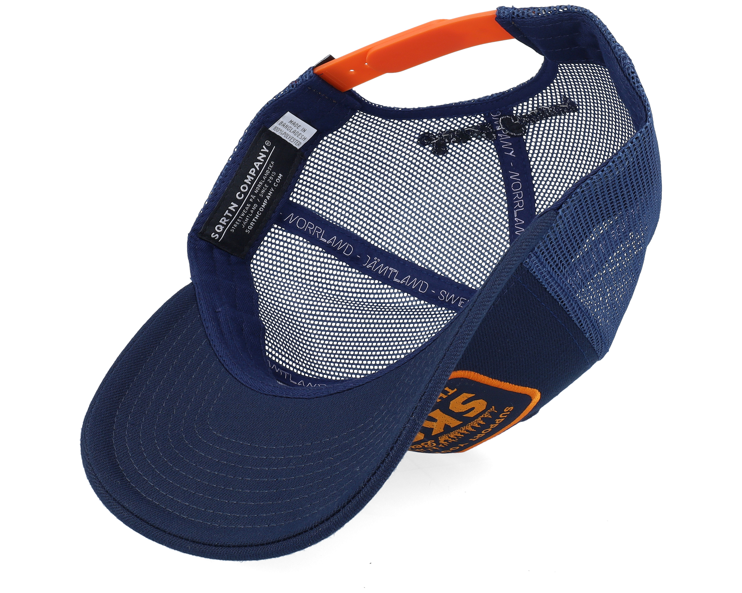 Bevara Cap Navy Trucker - SQRTN | Hatstorecanada.com