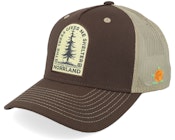 Shelter Cap Brown Trucker