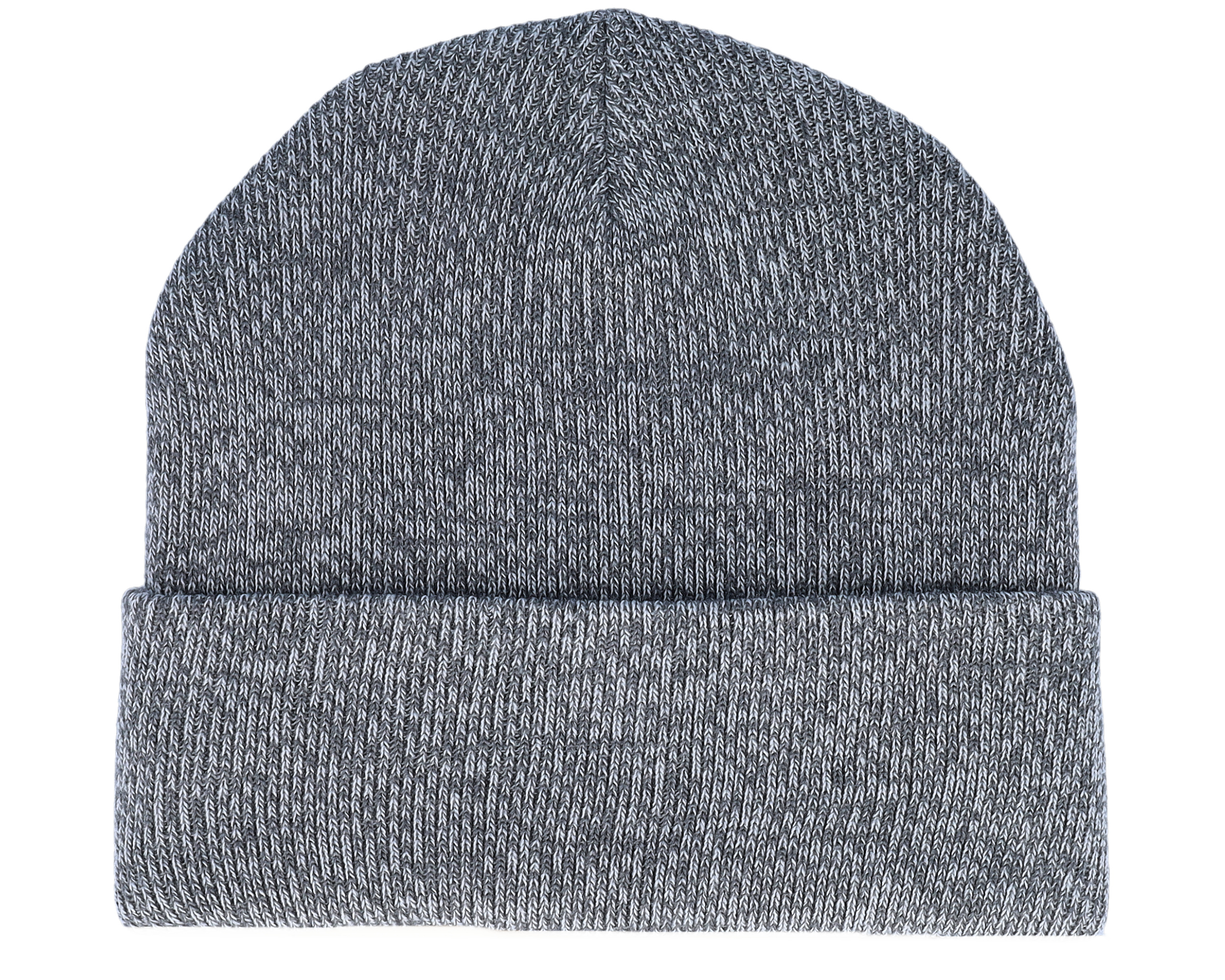 Alternativ bild 1 för SQRTN - Grå cuff Beanie - Wood Patch Beanie Light Heather Cuff @ Hatstore