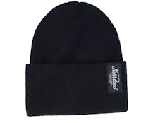 The Great Norrland Patch Raw Beanie Black Cuff - SQRTN