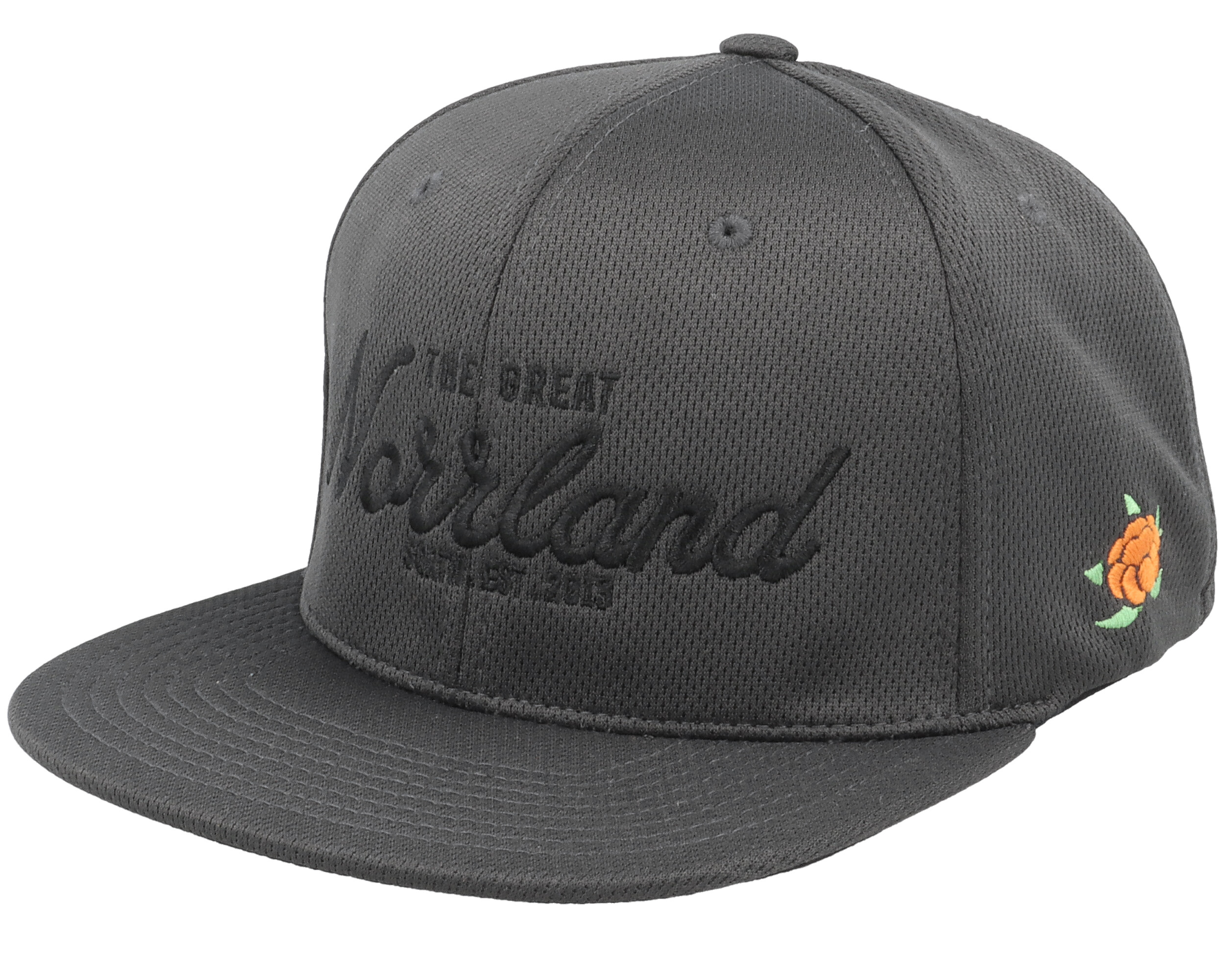 The Great Norrland Sport Cap Black Snapback SQRTN cap