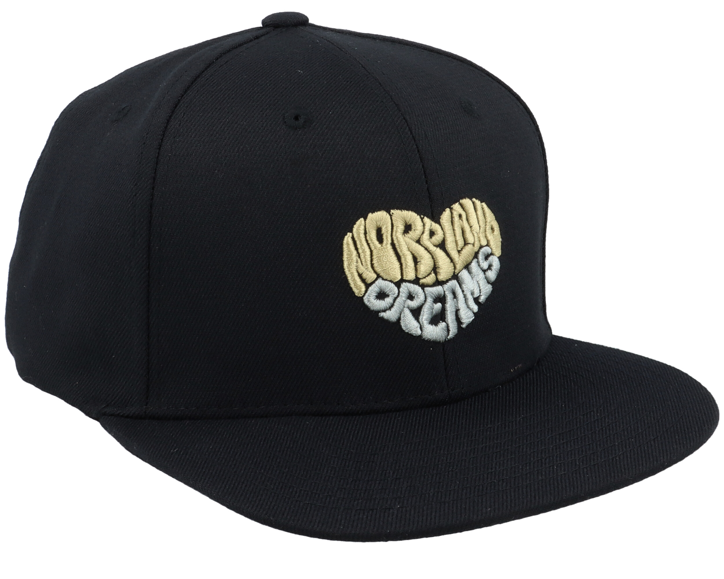 Heart Cap Black Snapback