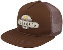 Cap Kokkaffekepsen Brown Trucker - Lemmelkaffe