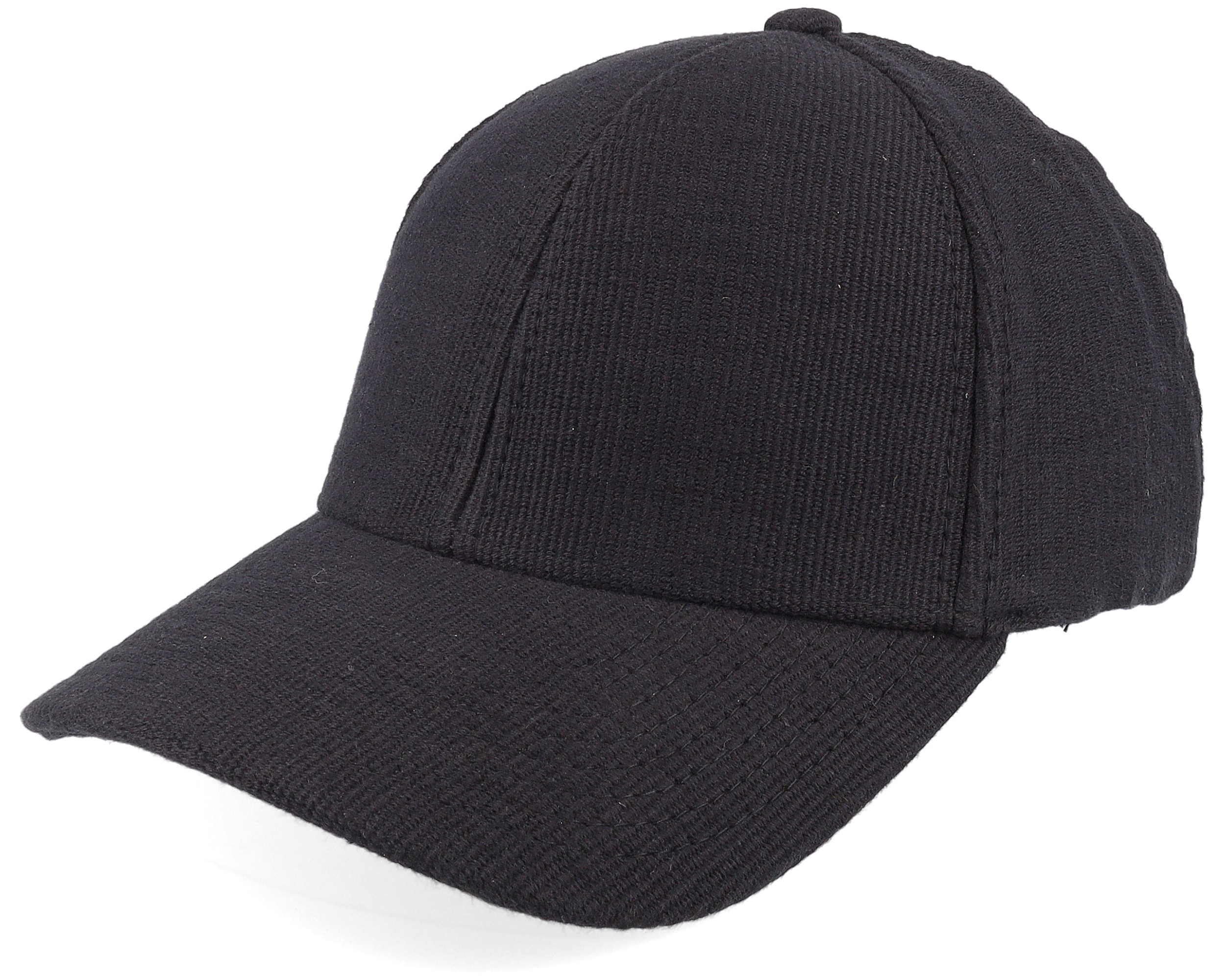 Structured Canvas Black Adjustable - Stiksen cap | Hatstoreworld.com