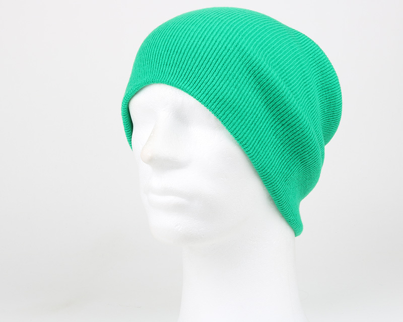 kelly green beanie