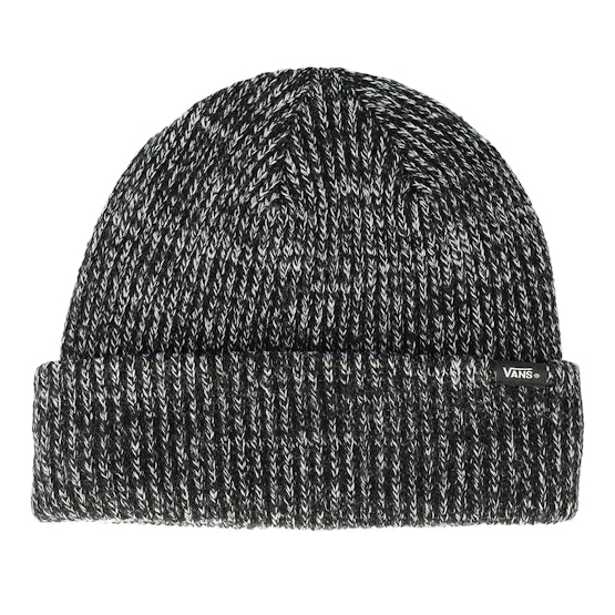 Produktfoto för Vans - Svart cuff Beanie - Core Basics Beanie Black Heather Cuff @ Hatstore