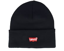Red Batwing Embroidered Beanie Regular Black Cuff - Levi's