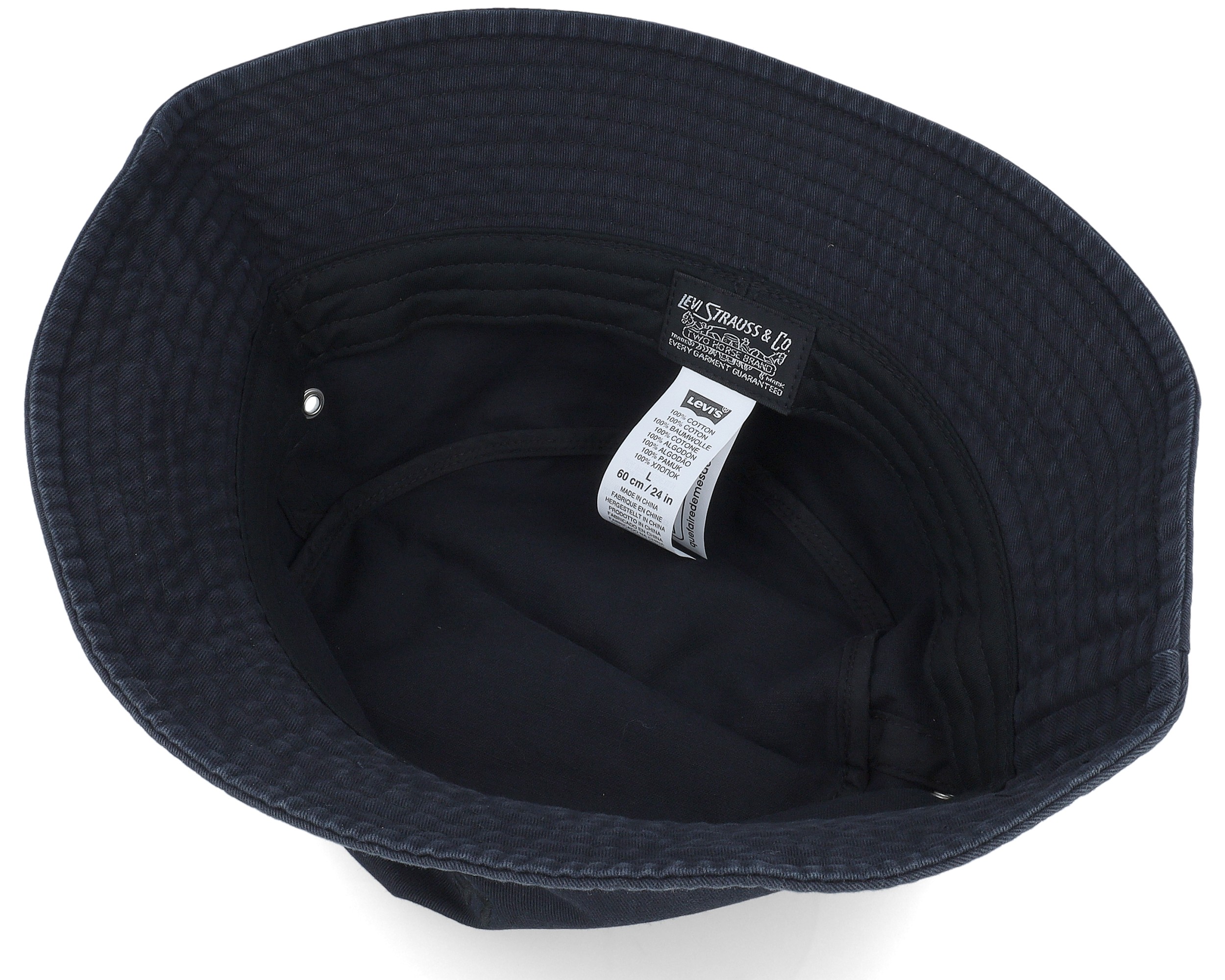 Levi's Headline Bucket Hat Unisex - 100% Cotone | Cappello Tradizionale Lavabile A Mano - Foto 4