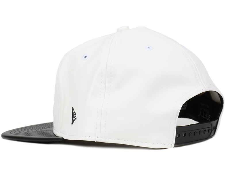 leather snapback new era