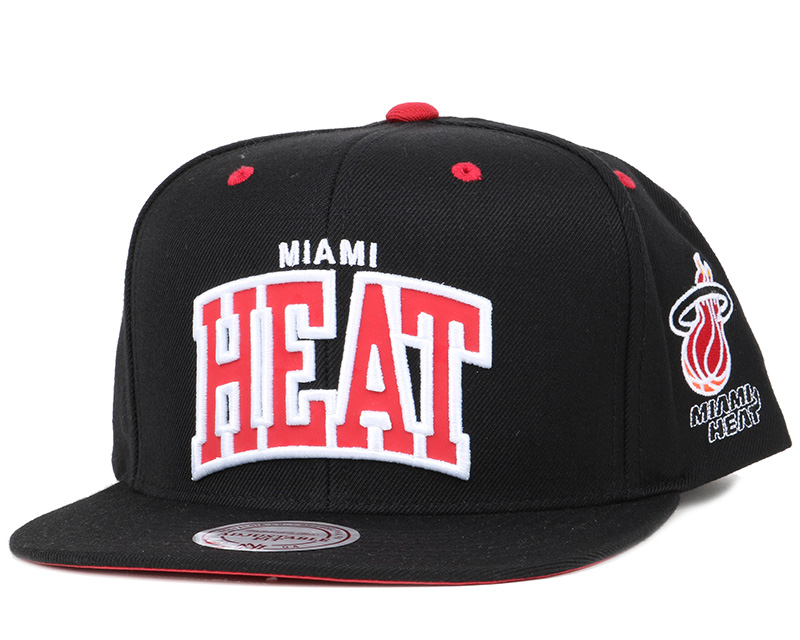 miami heat snapback mitchell and ness