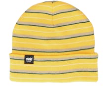 Cr3beanie School Daze Stripe Yellow Cuff - Ciele