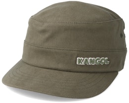 Cotton Twill army Cap Army Green Flexfit - Kangol
