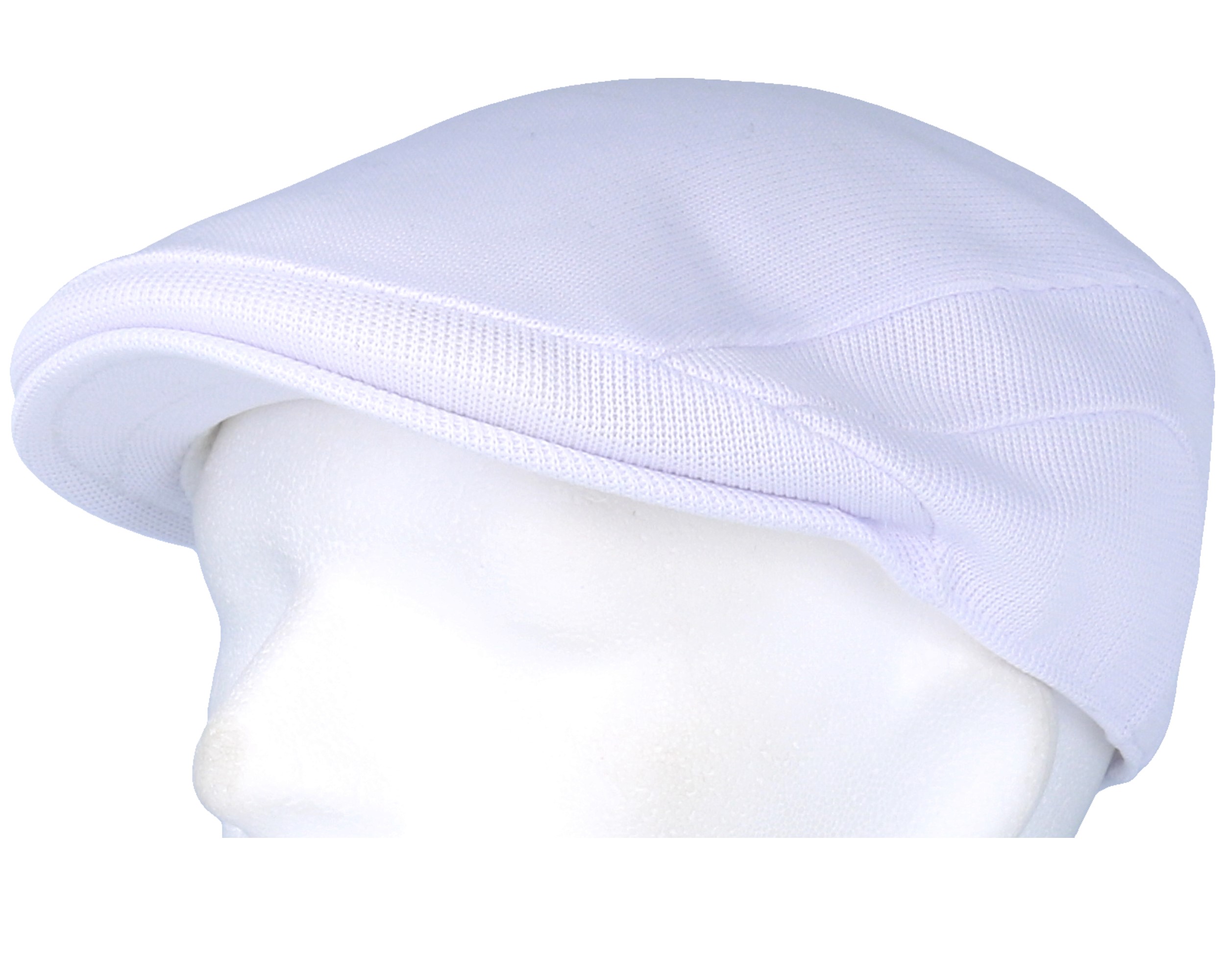 Tropic 507 White Flat Cap Kangol