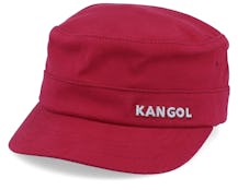 Cotton Twill Army Cap Red Flexfit - Kangol