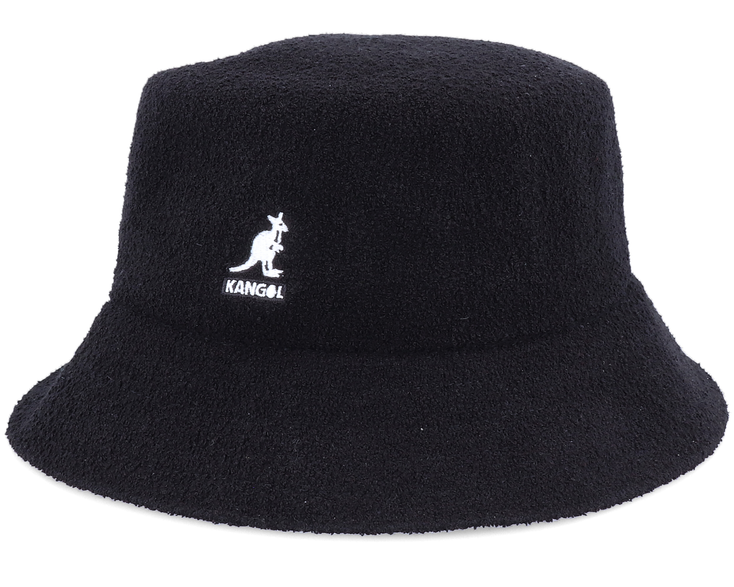 Washed Black Bucket Kangol apka Hatstore