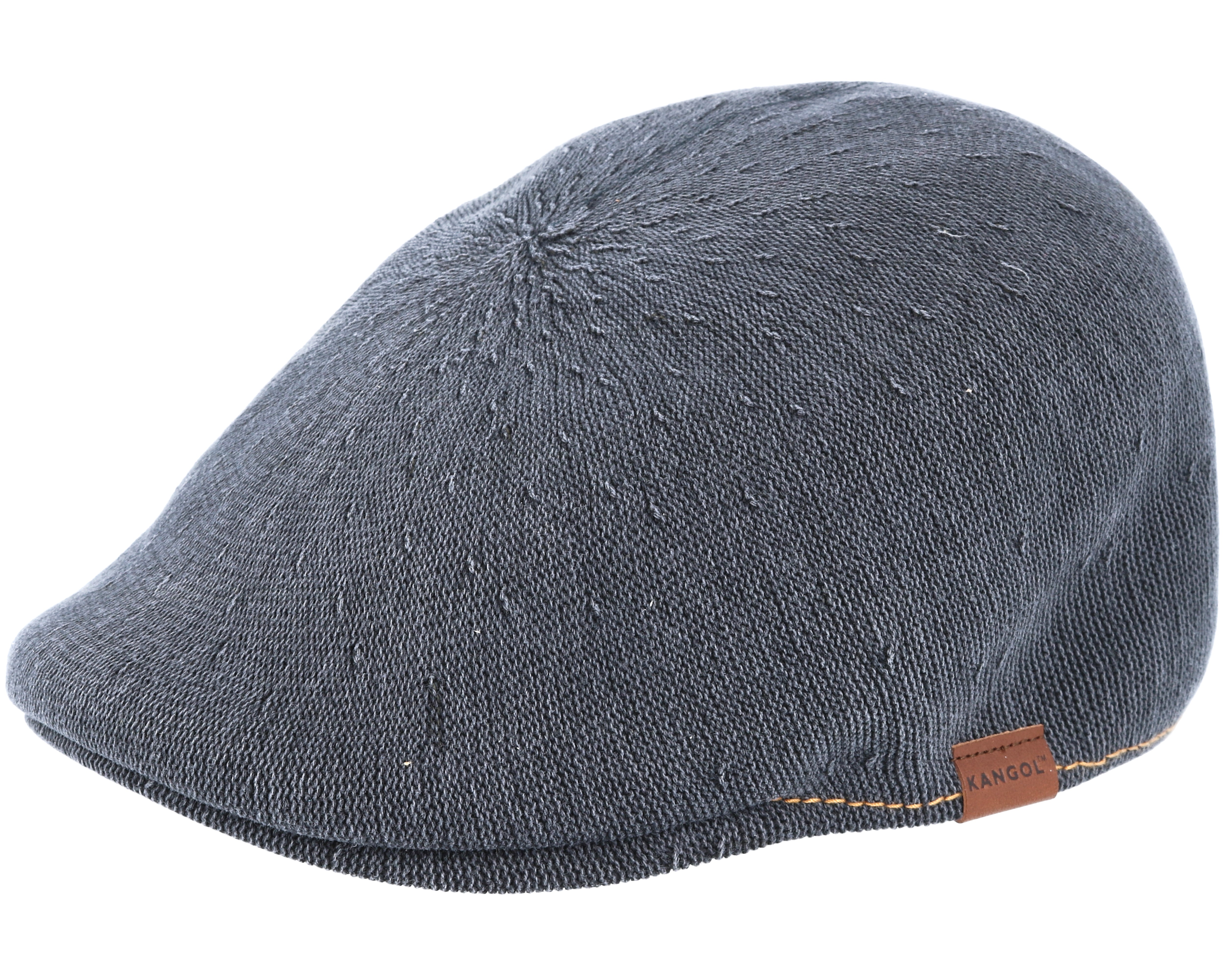 charcoal grey flat cap