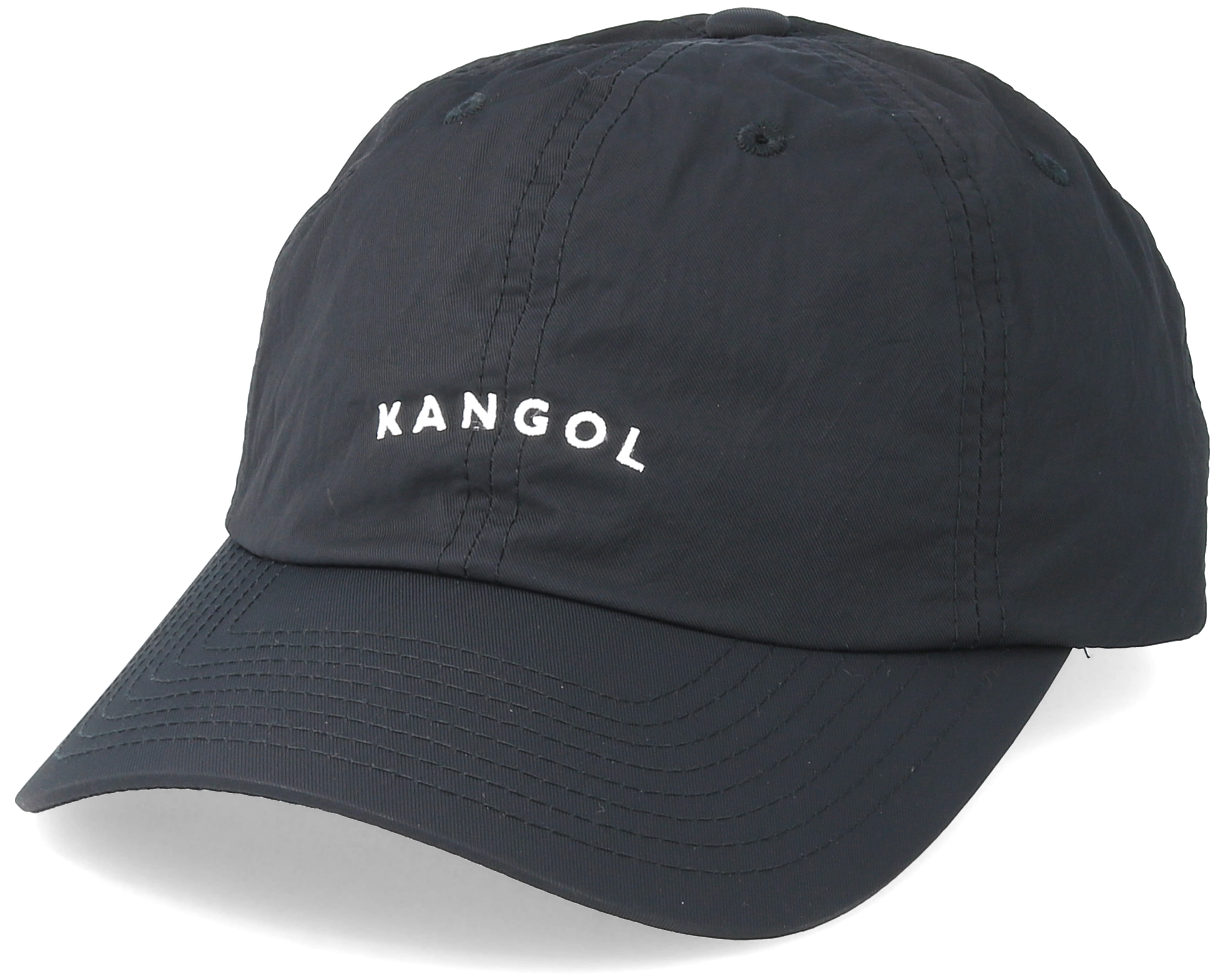 Vintage Baseball Cap Black Adjustable - Kangol