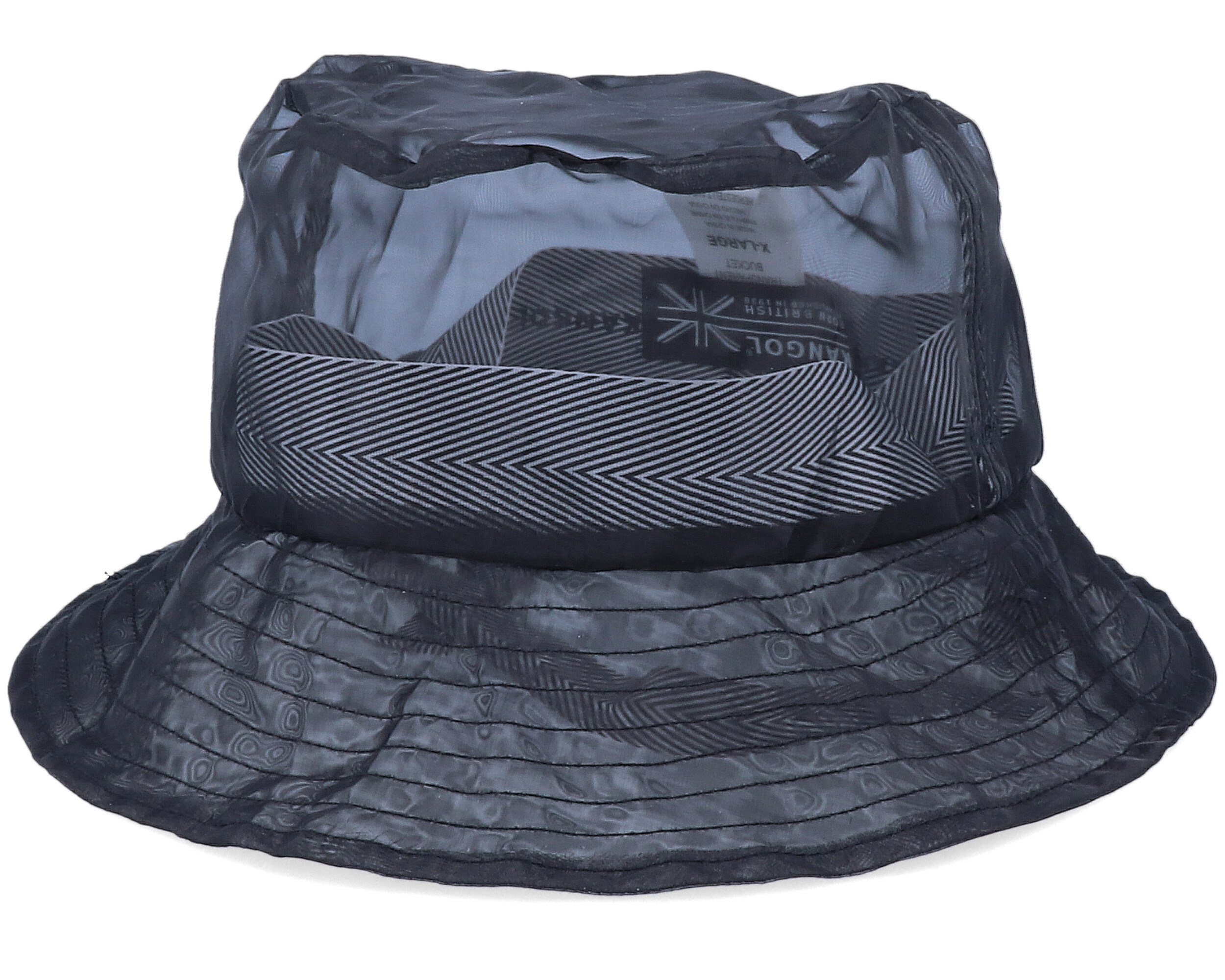 kangol transparent bucket hat