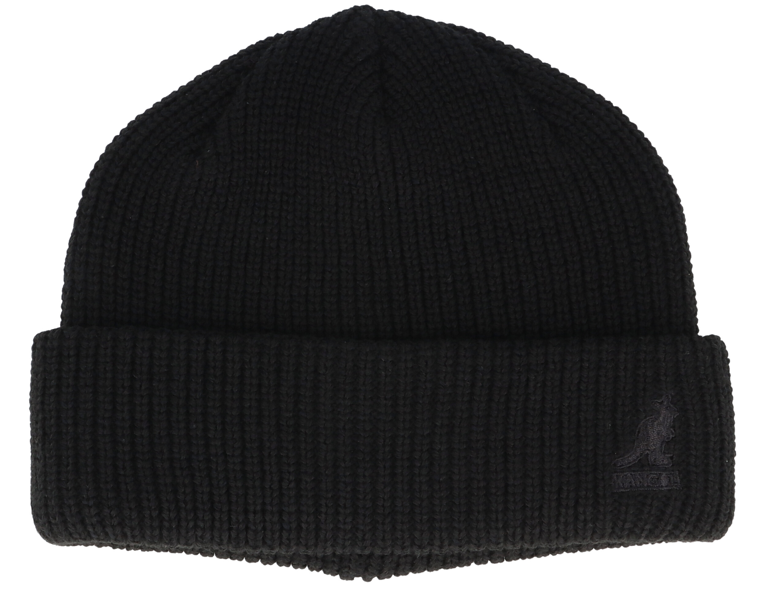 Cardinal 2 Way Beanie Black Cuff - Kangol 无檐小便帽 | Hatstore.com