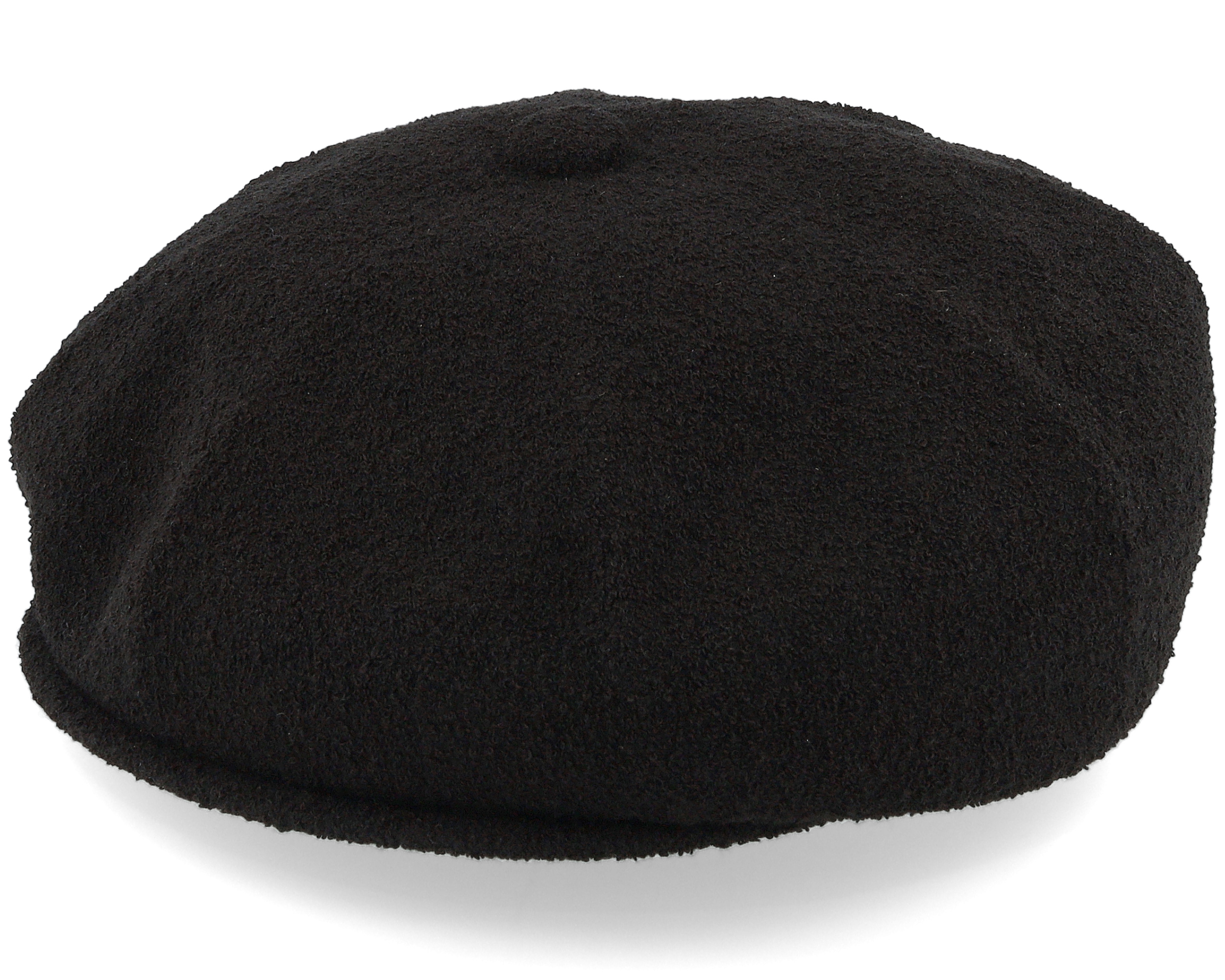 Bermuda Hawker Black Flat Cap - Kangol cap | Hatstorecanada.com