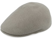 Kg Seamless Wool 507 Warm Grey Flat Cap