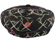 Tapestry Jax Black Floral Beret
