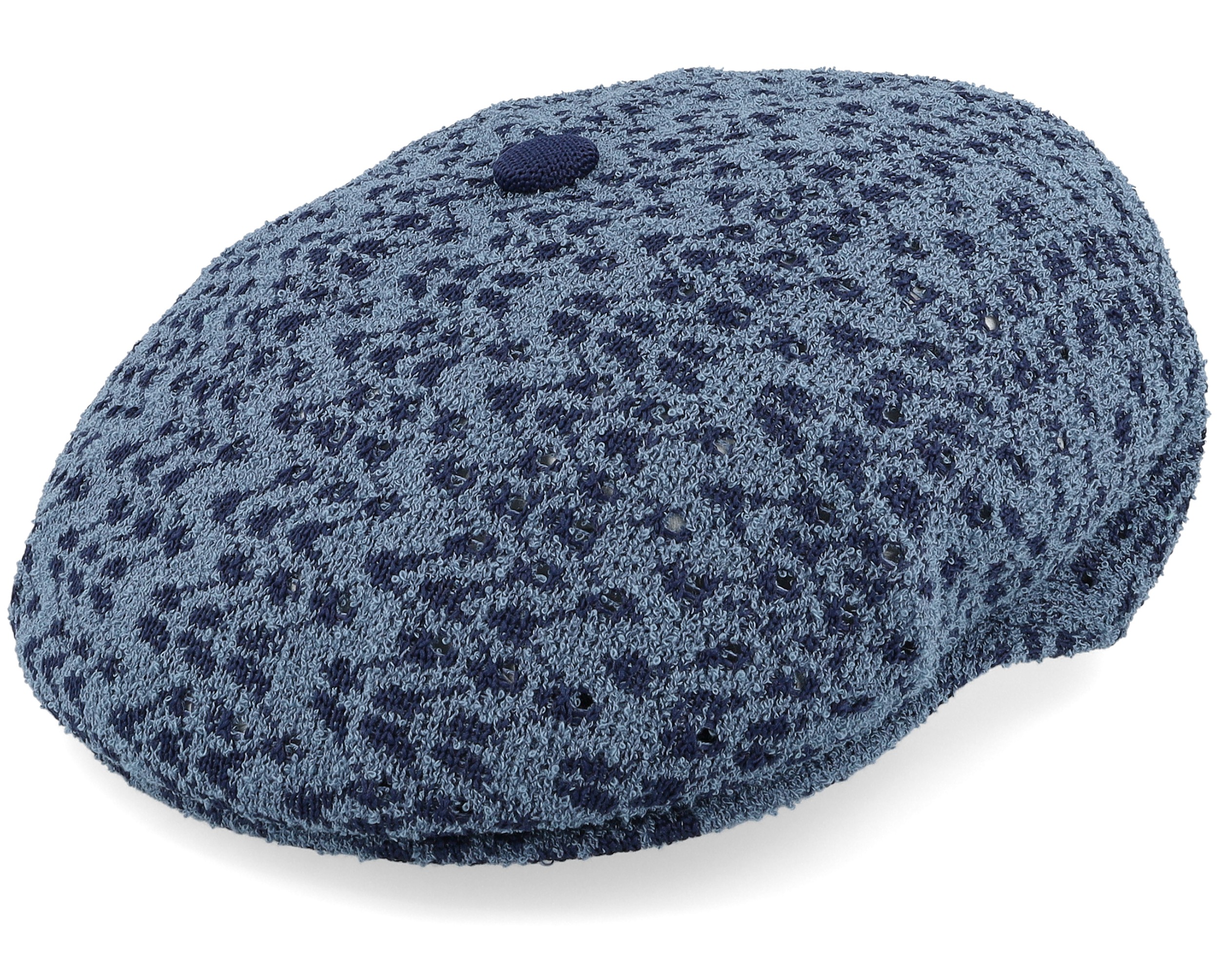 Kg Bermuda Zig Zag Galaxy Denim Blue Flat Cap