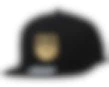 Logo Black/Gold Snapback - Bearded Man