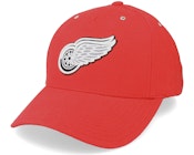 Detroit Red Wings Brushed Canvas Red Adjustable