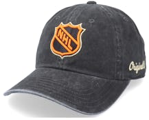 NHL Original 6 New Raglin Black Dad Cap - American Needle
