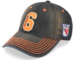 New York Rangers Originals 6 Team Black Dad Cap - American Needle