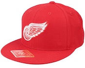 Detroit Red Wings Deep Dish Fitted Red Fitted