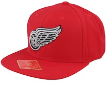 Detroit Red Wings Stafford Dnr Red Snapback - American Needle